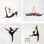 Treinador de Aberturas de Pernas Banda Elástica de Alongamento para Prática de Dança Banda de Tensão