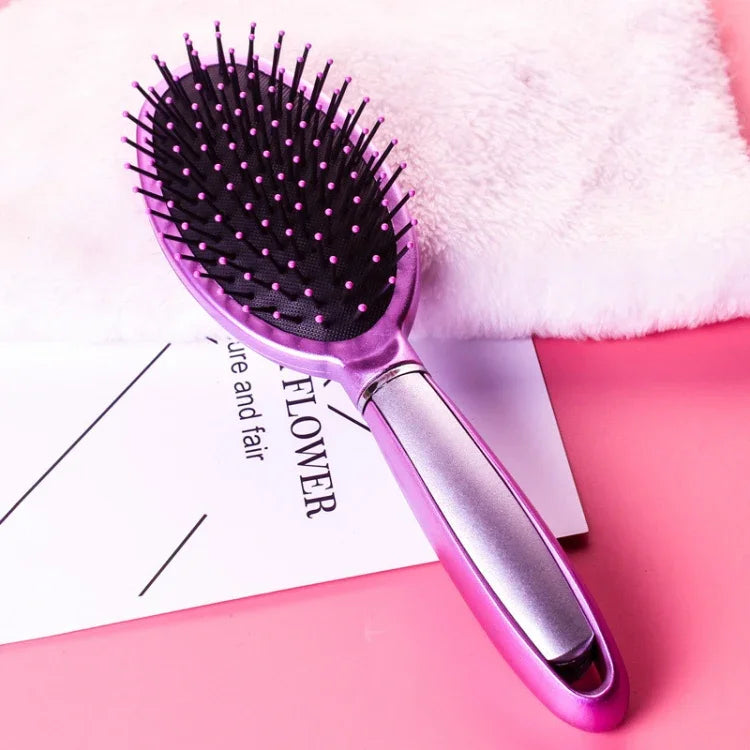 Pente de Cabelo com Almofada de Ar Escova para Cabelo Cacheado Ferramenta de Estilização para Salão de Beleza
