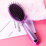 Pente de Cabelo com Almofada de Ar Escova para Cabelo Cacheado Ferramenta de Estilização para Salão de Beleza