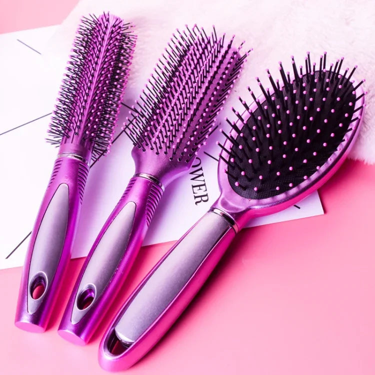 Pente de Cabelo com Almofada de Ar Escova para Cabelo Cacheado Ferramenta de Estilização para Salão de Beleza
