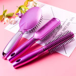 Pente de Cabelo com Almofada de Ar Escova para Cabelo Cacheado Ferramenta de Estilização para Salão de Beleza