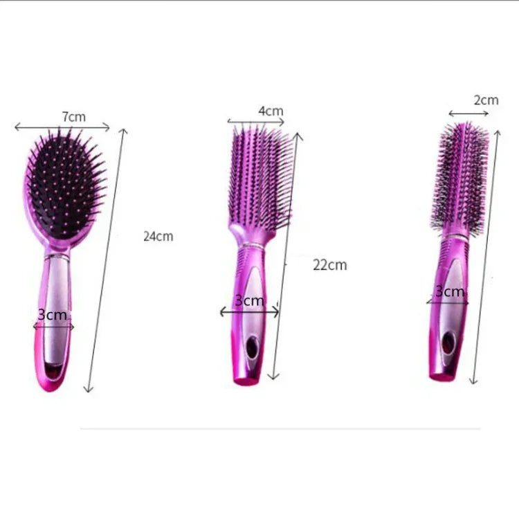 Pente de Cabelo com Almofada de Ar Escova para Cabelo Cacheado Ferramenta de Estilização para Salão de Beleza