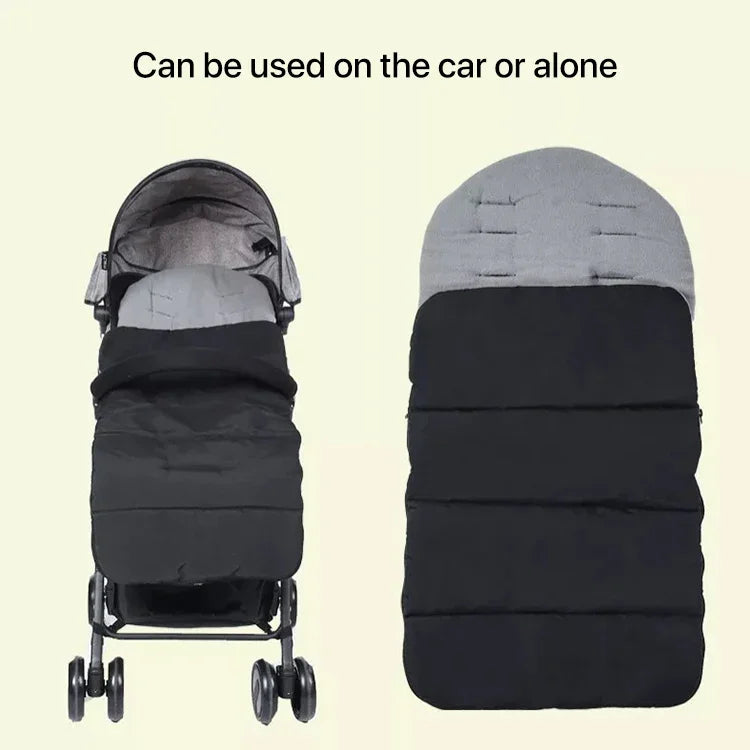 Saco de Dormir para Carrinho de Bebé para Inverno e Outono, Capa Impermeável para Pés do Carrinho