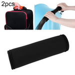 2 Peças de Envoltórios Confortáveis em Neopreno para Pegas de Bagagem, Capa Protetora Universal para Pegas de Carrinho de Bebé para Viagem, Azul Universal, Amarelo Universal, Preto Universal, Laranja Universal, Vermelho Universal, Verde Universal
