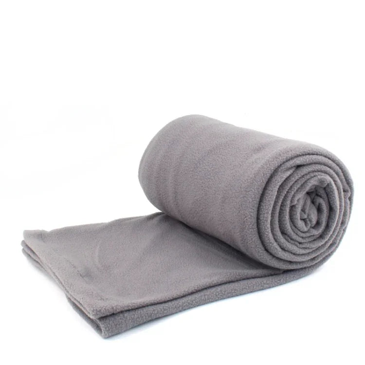 Outdoor Fleece Sleeping Bag Camping Trip Air Conditioner Dirty Sleeping Bag Separated By Knee Blanket During Lunch Break, Extra Thick Section (Plaid Cloth), Thickened (Blue), Thickened (Army Green), Thickened (Grass Green), Thickened (Gray)            ...