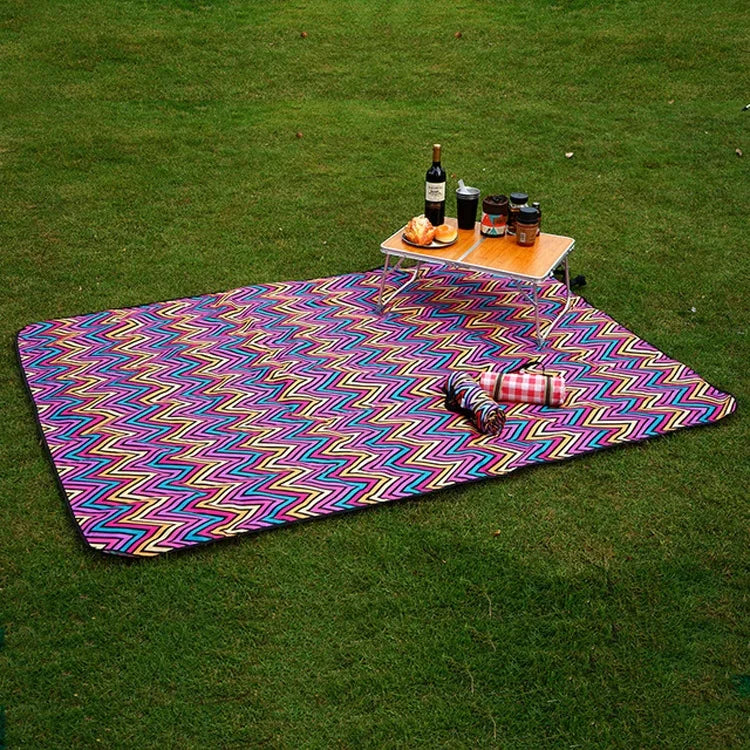 Esteira de Piquenique para Campismo ao Ar Livre, Resistente à Humidade, 140x200 CM, Esteira de Praia, 200x140cm Roxo, 200x140cm Vermelho