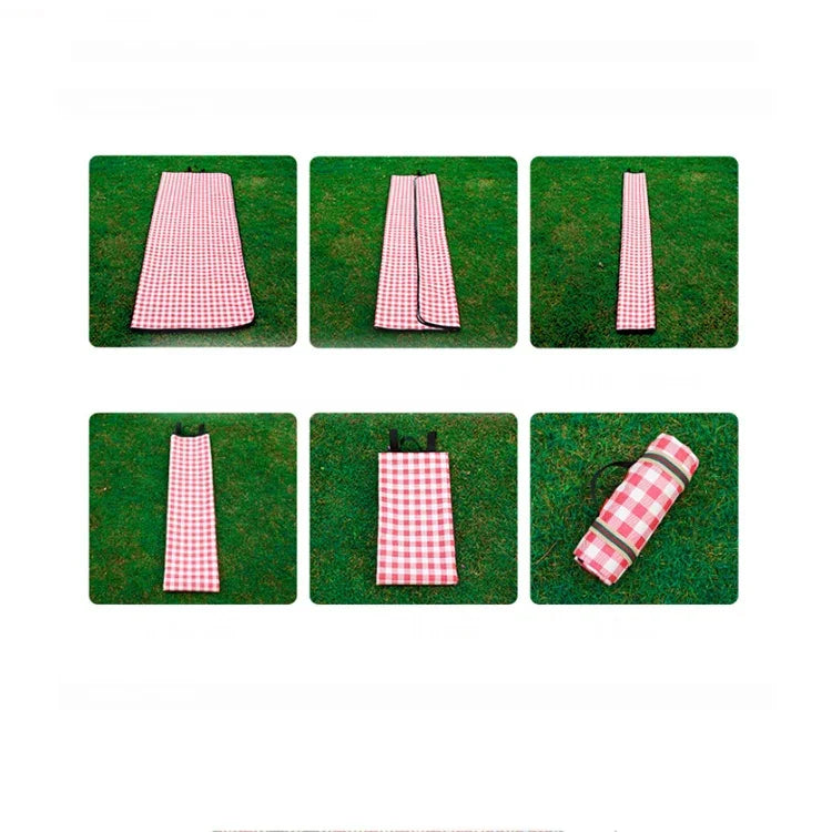 Esteira de Piquenique para Campismo ao Ar Livre, Resistente à Humidade, 140x200 CM, Esteira de Praia, 200x140cm Roxo, 200x140cm Vermelho