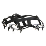 Capa de Pé para Montanhismo com Garras de Aço e Gel de Sílica para Escalada no Gelo, Antiderrapante, 18 Dentes, Par, M (3742), L (4346)