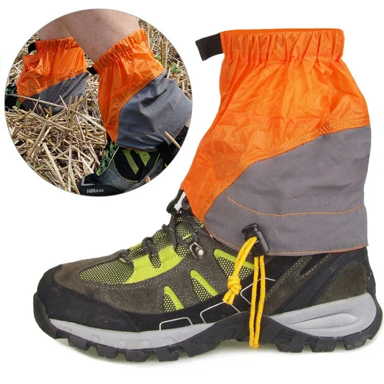 Capa Protetora para Perna de Montanhismo à Prova de Areia, Água e Rasgos, Capa Protetora para Perna (Preto), Capa Protetora para Perna (Azul), Capa Protetora para Perna (Verde), Capa Protetora para Perna (Laranja)