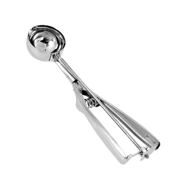 Colher Grossa para Gelado e Frutas em Aço Inoxidável, 5cm