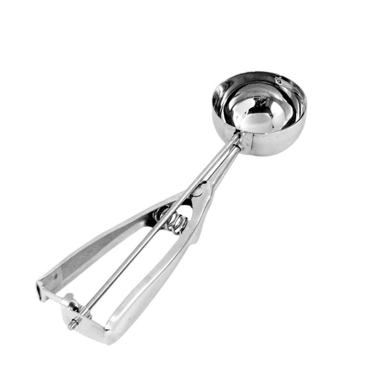Colher Grossa para Gelado e Frutas em Aço Inoxidável, 5cm