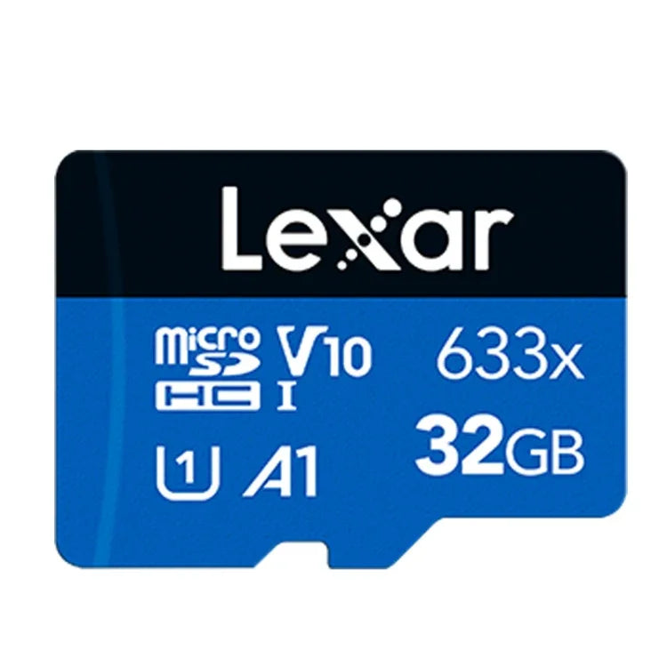 Cartão de Memória TF Lexar 633x 32GB de Alta Velocidade para Telemóvel e Gravador de Condução, 32GB