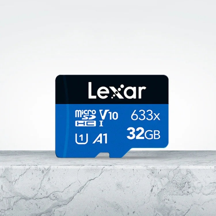 Cartão de Memória TF Lexar 633x 32GB de Alta Velocidade para Telemóvel e Gravador de Condução, 32GB