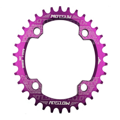 MOTSUV Placa de Dentes Redonda Estreita Larga para MTB Bicicleta 104BCD, Disco 32T, Disco 34T, Disco 36T, Disco 38T, Placa Elíptica 32T, Placa Elíptica 34T, Placa Elíptica 36T, Placa Elíptica 38T