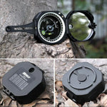 Instrumento de Bússola de Exploração Geológica Profissional para Exterior Eyeskey M2-B Bússola Dobrável Multifuncional, M2-B