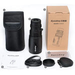 Eyeskey Telescópio HD de Tubo Único Zoom 8-24X42 para Telemóvel, Monóculo Binóculos Impermeáveis, 8-24X42