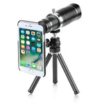 Bolanke Lente Telefoto Universal 20x para Telemóvel Monóculo Transmissão em Direto HD 4K Sem Vinhetas, 20X