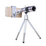 Acessórios para Telemóvel Telescópio Bolanke para Exterior Lente Telefoto para Fotografia com Clipe Metálico Universal, 12X, 18X