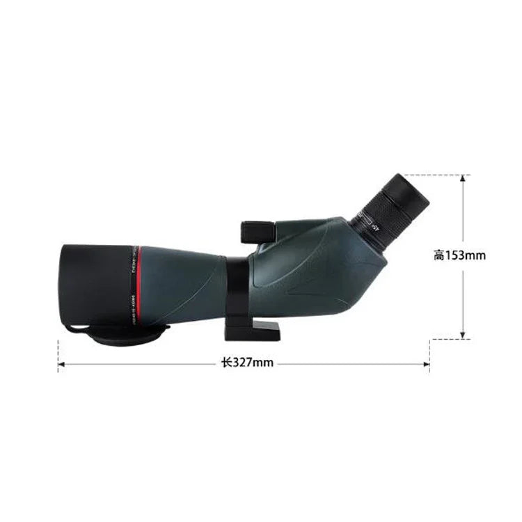 Telescópio Monocular de Zoom 15-45X60 de Lente Única Binóculos de Alta Definição para Observação de Pássaros ao Ar Livre, 15-45X60 Verde, 15-45X60 Preto