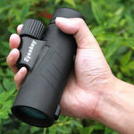 Binóculos Monoculares Portáteis HD para Exterior Telescópio Móvel Visão Noturna de Baixa Luminosidade Monóculo para Pesca, EK8510 8X42, EK8510 10X42, EK8510 10X50, EK8510 12X50