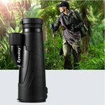 Binóculos Monoculares Portáteis HD para Exterior Telescópio Móvel Visão Noturna de Baixa Luminosidade Monóculo para Pesca, EK8510 8X42, EK8510 10X42, EK8510 10X50, EK8510 12X50