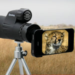Monóculo Eyeskey 10X50 Telescópio de Grande Calibre Medível com Alta Ampliação HD para Visão Noturna em Baixa Luminosidade à Prova de Água, 10X50