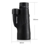 Monóculo Eyeskey 10X50 Telescópio de Grande Calibre Medível com Alta Ampliação HD para Visão Noturna em Baixa Luminosidade à Prova de Água, 10X50
