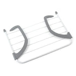 Estante Telescópica Dobrável Multifuncional para Casa Interior Exterior Varanda, Suportes para Secar Roupa e Sapatos, Suportes para Secar