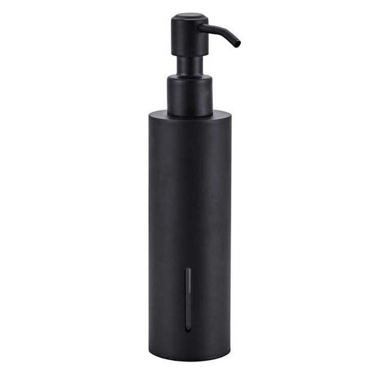 Dispenser Manual de Sabão Montado na Parede em Aço Inoxidável 304, Montagem Quadrada na Parede, Montagem Redonda na Parede, Quadrado para Mesa, Redondo para Mesa