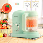 Máquina Multifuncional para Preparar Comida de Bebé, Vaporizador, Misturador e Triturador, Máquina de Suplemento Alimentar, Plugue EU