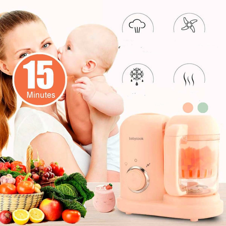 Máquina Multifuncional para Preparar Comida de Bebé, Vaporizador, Misturador e Triturador, Máquina de Suplemento Alimentar, Plugue EU