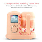 Máquina Multifuncional para Preparar Comida de Bebé, Vaporizador, Misturador e Triturador, Máquina de Suplemento Alimentar, Plugue EU