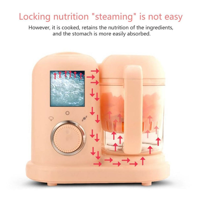 Máquina Multifuncional para Preparar Comida de Bebé, Vaporizador, Misturador e Triturador, Máquina de Suplemento Alimentar, Plugue EU