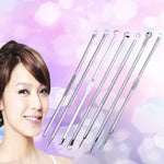 Conjunto de 7 em 1 de Agulhas para Acne em Aço Inoxidável Extrator de Acne Agulha para Acne