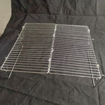 Grelhador de Churrasco Elevável para Camping em Aço Inoxidável, Grelhador Dobrável para Carvão e Madeira, 31x31x21cm