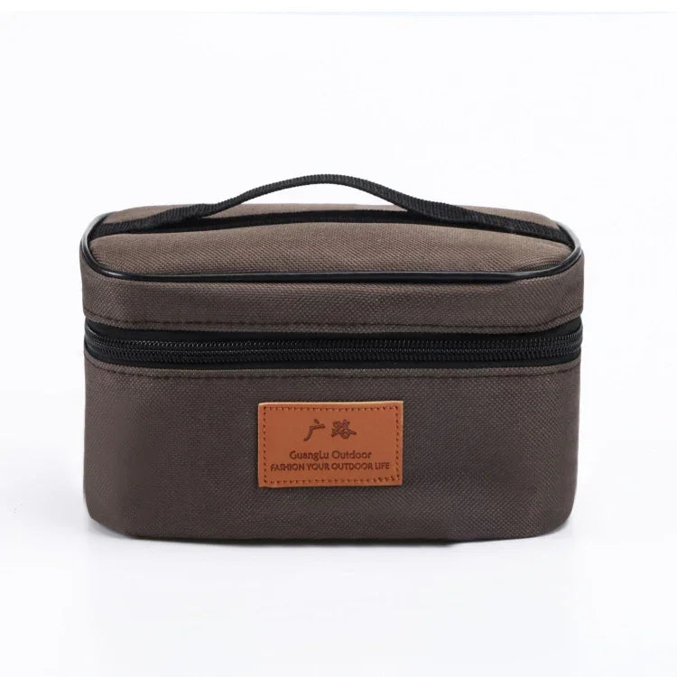 Conjunto Portátil de Frascos para Especiarias em Aço Inoxidável para Churrasco ao Ar Livre