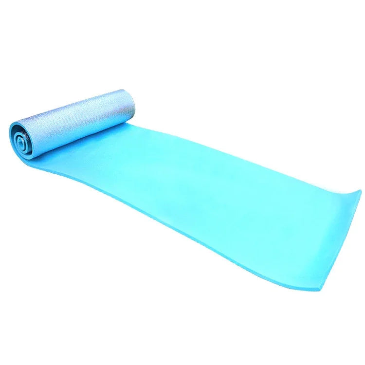 Esteira para Piquenique e Yoga em Filme de Alumínio Espesso de um Lado para Camping ao Ar Livre, 180x50cm