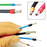 Alicates de Cravar Autoajustáveis Multifuncionais Ferramentas de Reparação para Eletricista, Alicates de Cravar Autoajustáveis