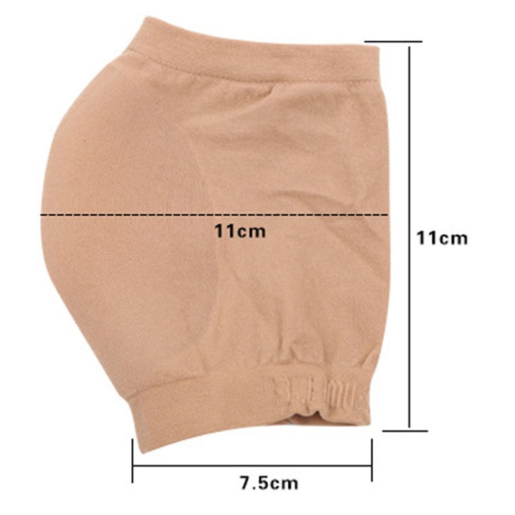 Meias de Silicone Hidratantes Anti-Rachaduras para Calcanhar de Inverno, Um Par, Código S (34-39), Código M (39-43), Código L (42-46)