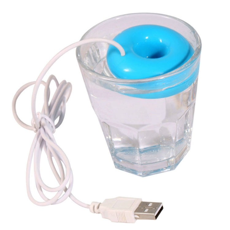 Humidificador de Ar Mini USB Difusor de Aroma Purificador Forma de Donut, Donut Azul, Donut Rosa, Donut Branco