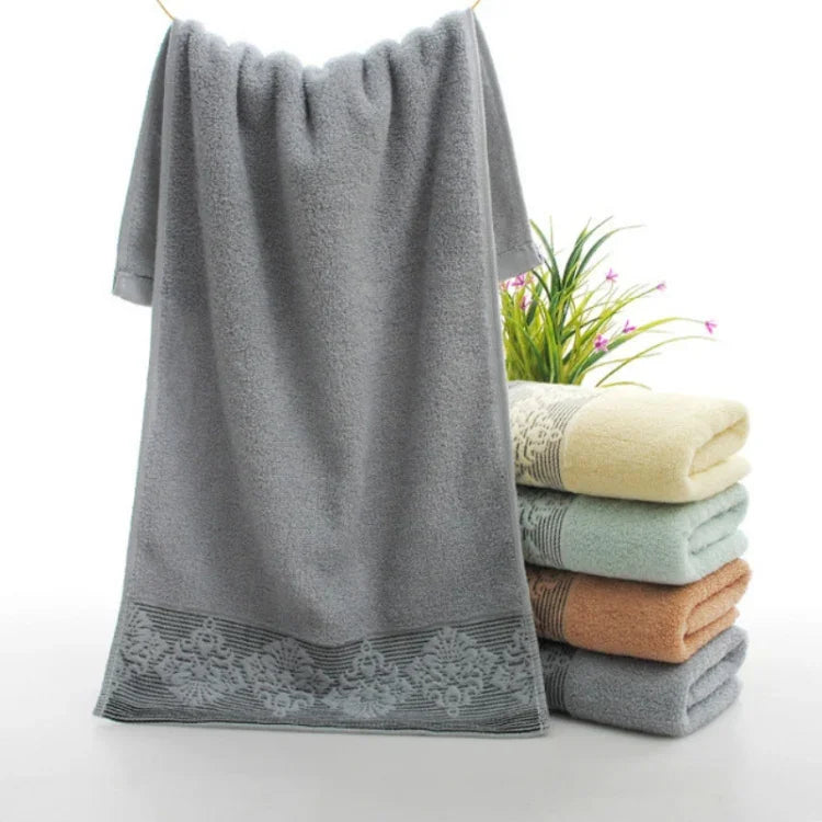 Toalha Absorvente Toalha de Rosto Banheiro Pano Grosso Macio Toalha de Limpeza, 35x75cm