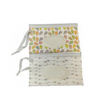 Portable Pouch Clutch Outdoor Carrying Bag Reusable Refillable EVA Towel Slim Paper Wet Wipe Bag, Size: 22.3x13.5+2.5cm