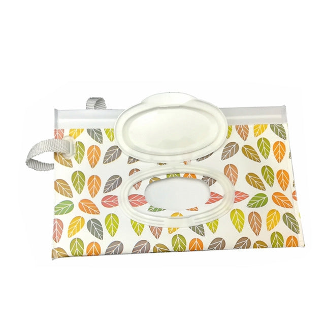 Portable Pouch Clutch Outdoor Carrying Bag Reusable Refillable EVA Towel Slim Paper Wet Wipe Bag, Size: 22.3x13.5+2.5cm