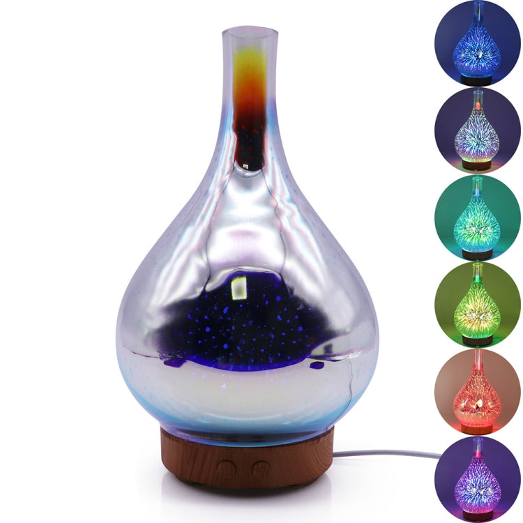 STB-XB10 Luz Noturna LED 3D Fogos de Artifício 7 Cores Humidificador de Ar Difusor de Óleo Essencial Aroma Criador de Névoa, Plugue US, Plugue EU, Plugue UK, Plugue AU