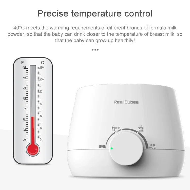 Esterilizador Duplo Universal para Alimentação de Bebé com Aquecedor Elétrico de Leite 220V, Aquecedor de Leite