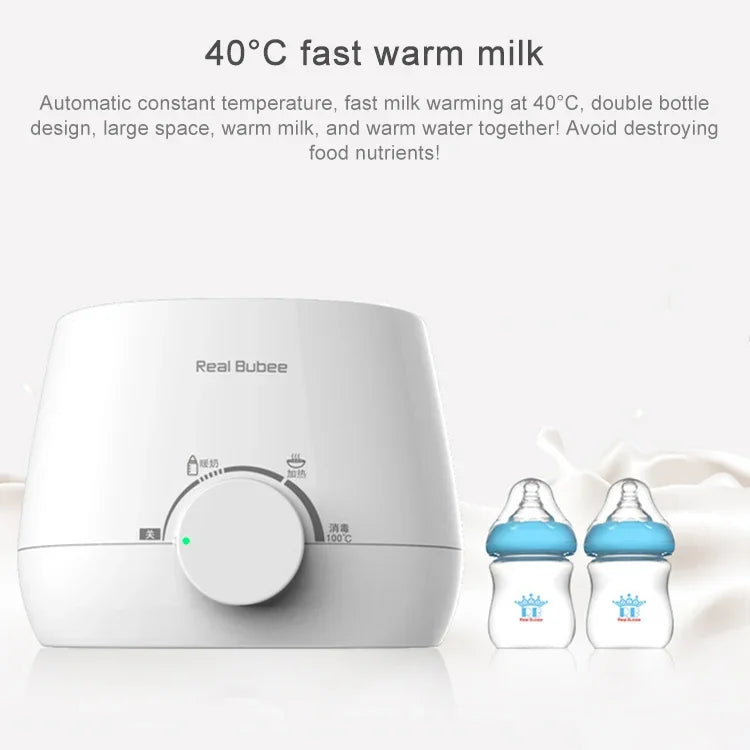 Esterilizador Duplo Universal para Alimentação de Bebé com Aquecedor Elétrico de Leite 220V, Aquecedor de Leite