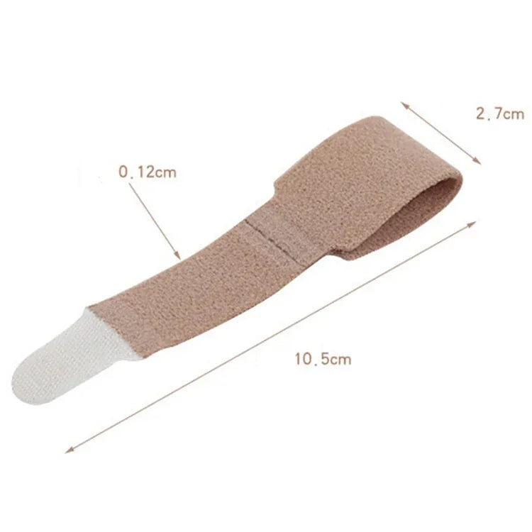 10 pcs Corrector de Dedo do Pé com Endireitador de Dedo, Bandagem com Fecho de Gancho e Argola, Separador de Dedos, Tala para Dedo do Pé