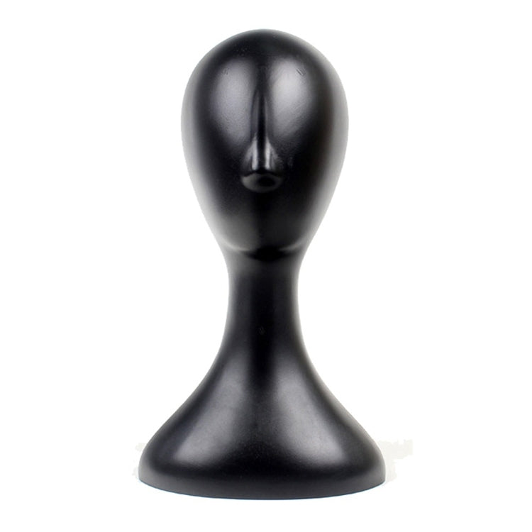 Cabeça de Manequim Feminino de Plástico Modelo de Cabeça de Mannequin Espuma Suporte para Exposição de Perucas, Óculos Branco/Preto/Natural