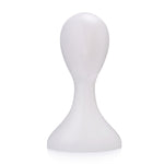 Cabeça de Manequim Feminino de Plástico Modelo de Cabeça de Mannequin Espuma Suporte para Exposição de Perucas, Óculos Branco/Preto/Natural