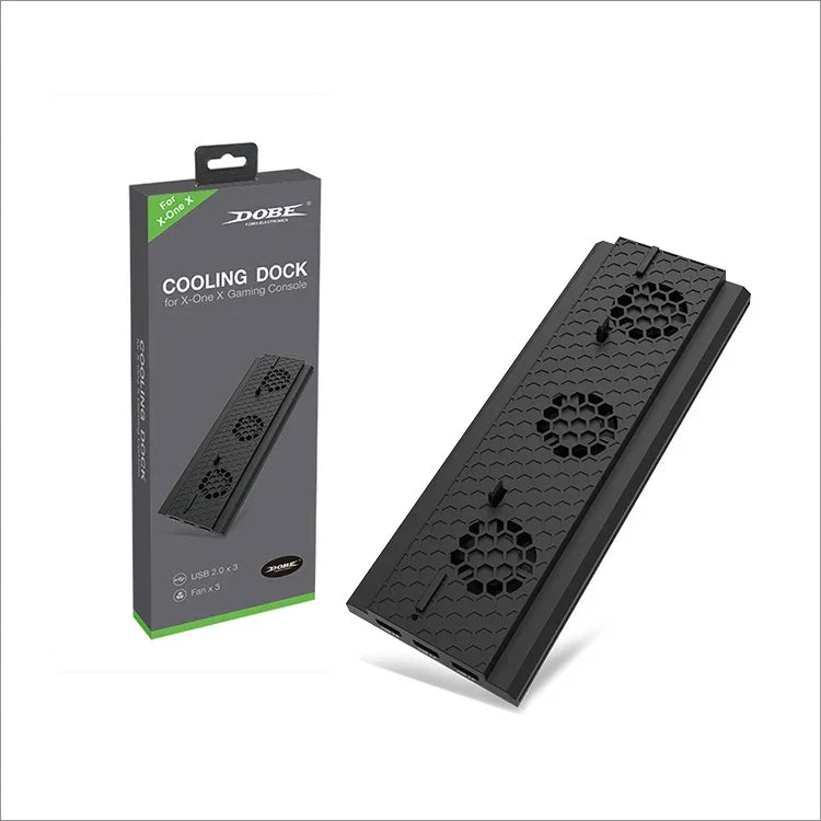 Base Vertical de Dissipação de Calor DOBE TYX-1768 com Ventoinha de Arrefecimento para Consola Xbox One X, TYX-1768